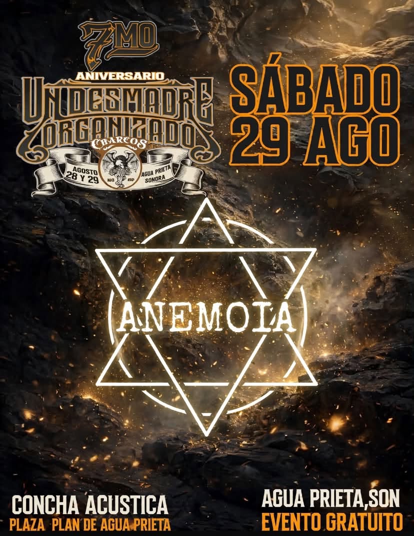Anemoia — Sábado 29 de Agosto