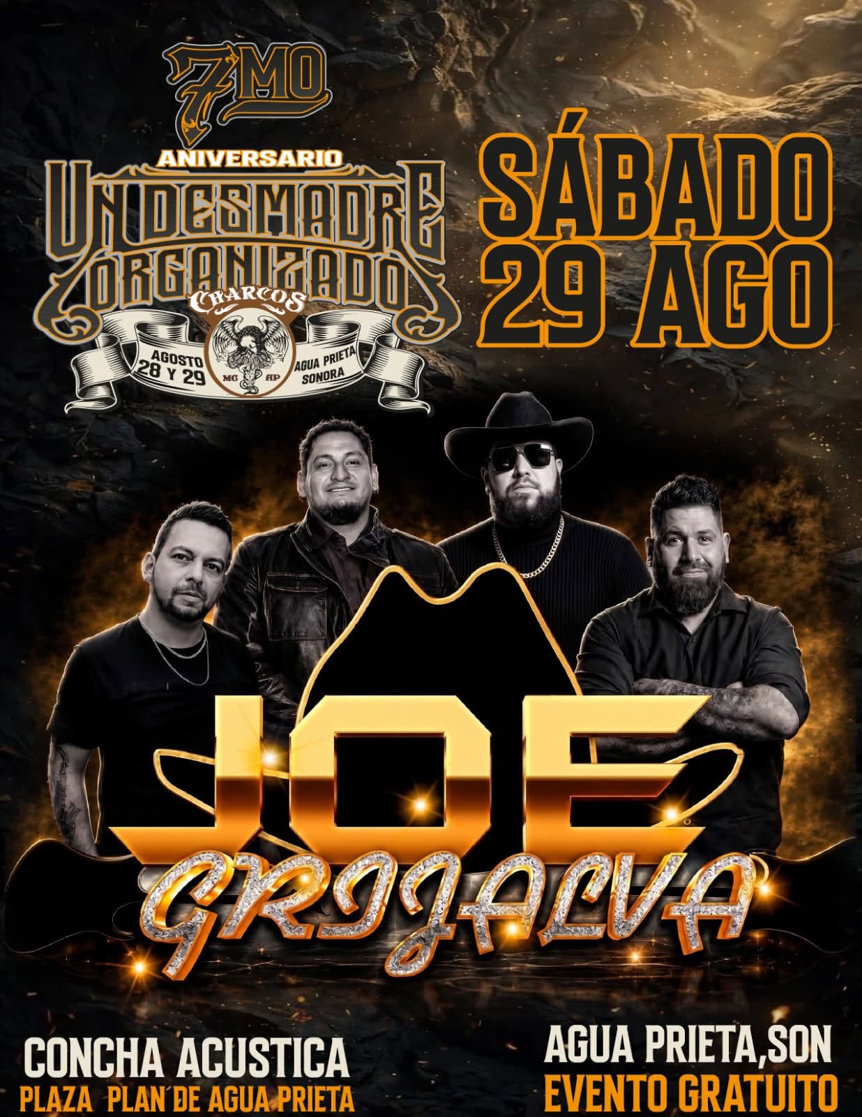 Joe Grijalva — Sábado 29 de Agosto