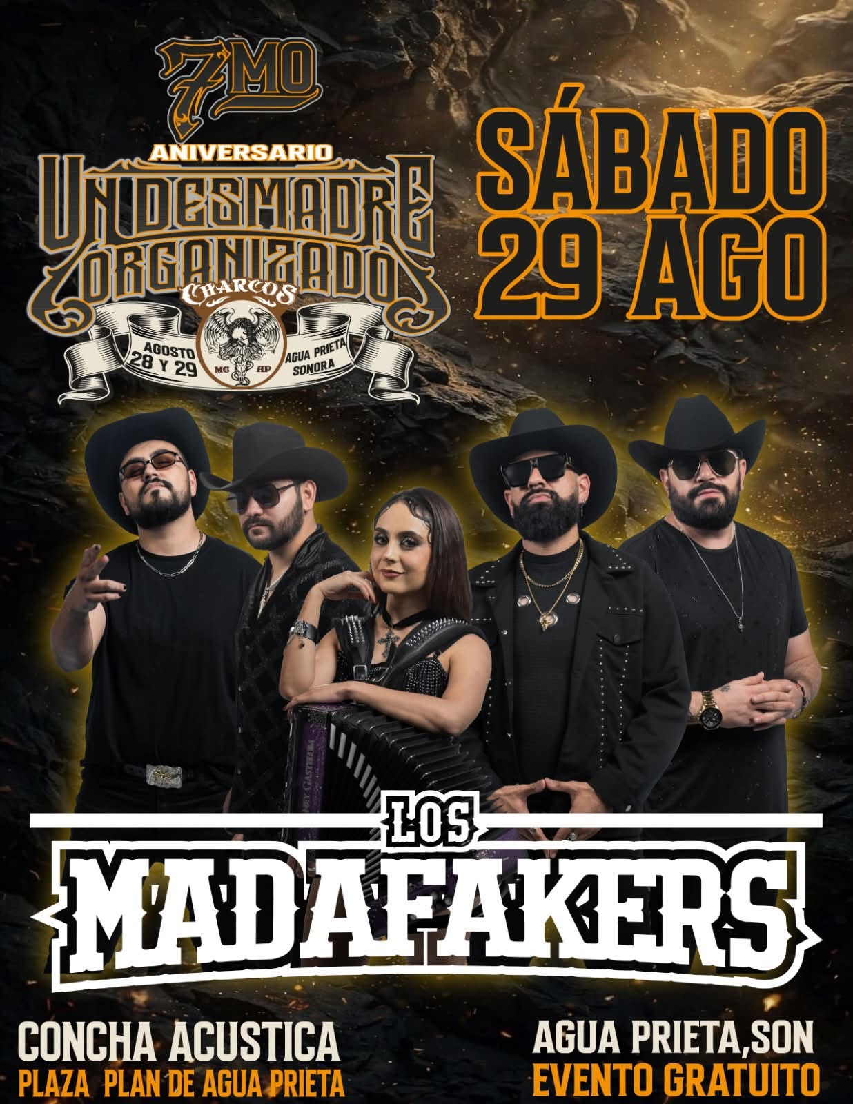 Los Madafakers — Sábado 29 de Agosto