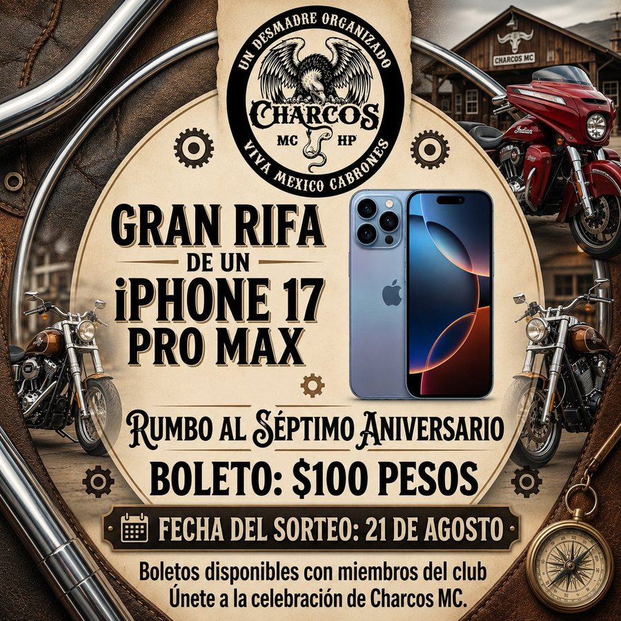 Rifa iPhone 17 Pro Max